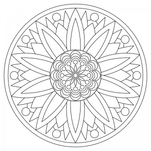 Mandala del Fiore di Loto