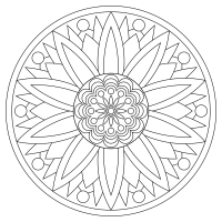 Mandala del Fiore di Loto