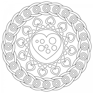 Mandala dell'Amore Nr. 006