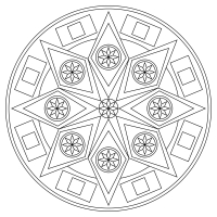 Mandala della Concentrazione Qui e Ora