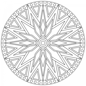 Mandala di Forza Interiore Nr. 004