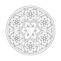 Mandala Esoterico n. 001