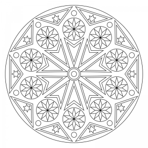Mandala di Forza Interiore Nr. 007