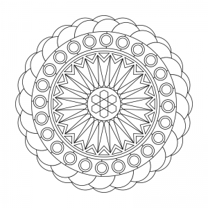 Mandala di Forza Interiore Nr. 006